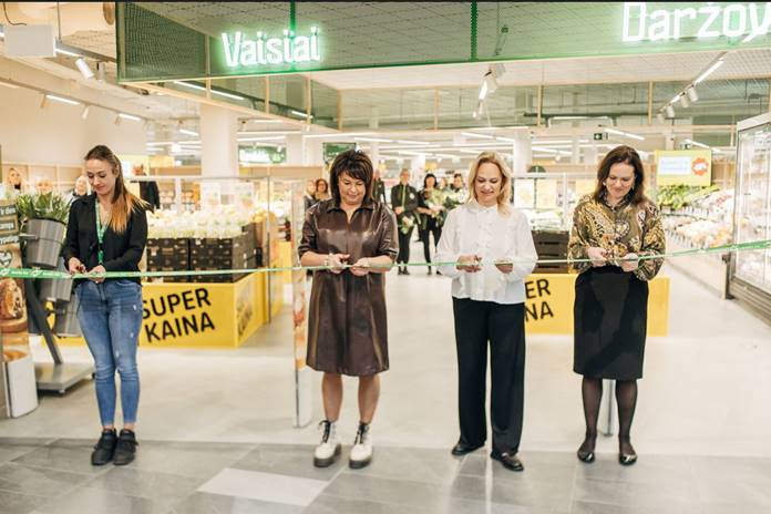 „Iki“ atidarė ilgai lauktą parduotuvę „Europos“ prekybos centre: išskirtinėje parduotuvėje – ir vietoje kepamos picos bei šviežios sultys